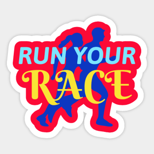 Run your Race Sticker